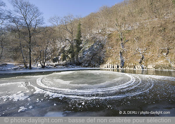 Ourthe en hiver